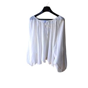 CHARLIE HOLIDAY GAUZE TOP SIZE L 8/10